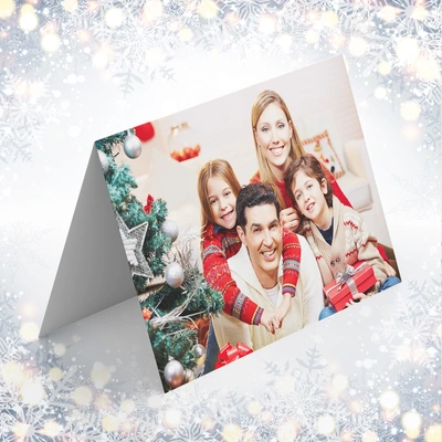 A5 Photo Christmas Card