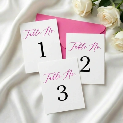  Printed Table Numbers