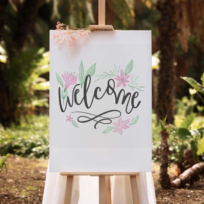  Welcome Sign