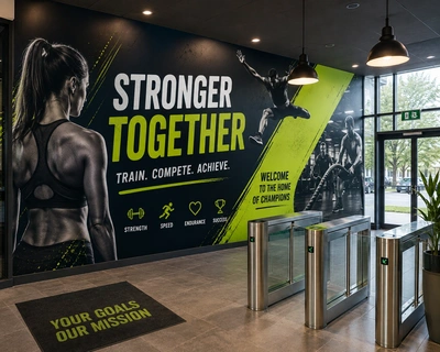  Branded Wall Printing