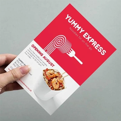 170gsm Silk A6 Flyer