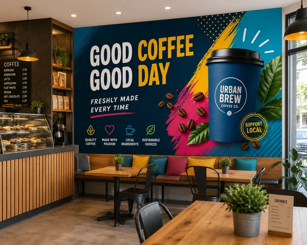  Printed Wall Graphic