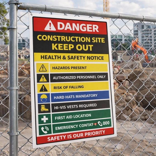  Construction Foam Board On Fence