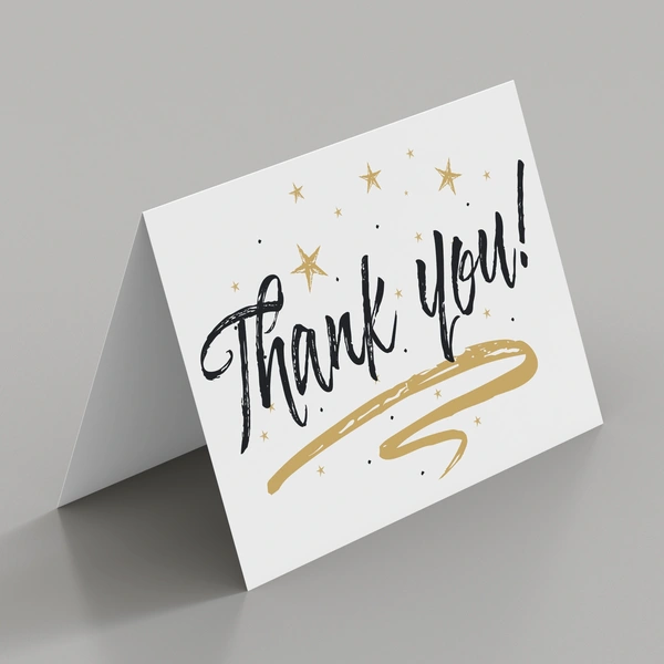 A5 Thank You Card