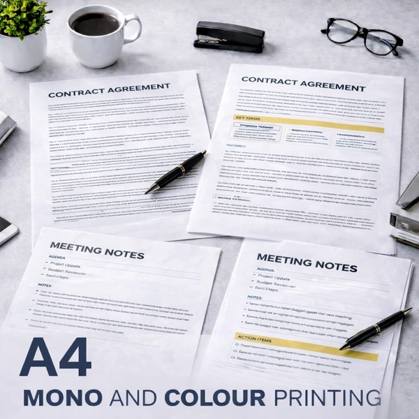 A4 Document Printing