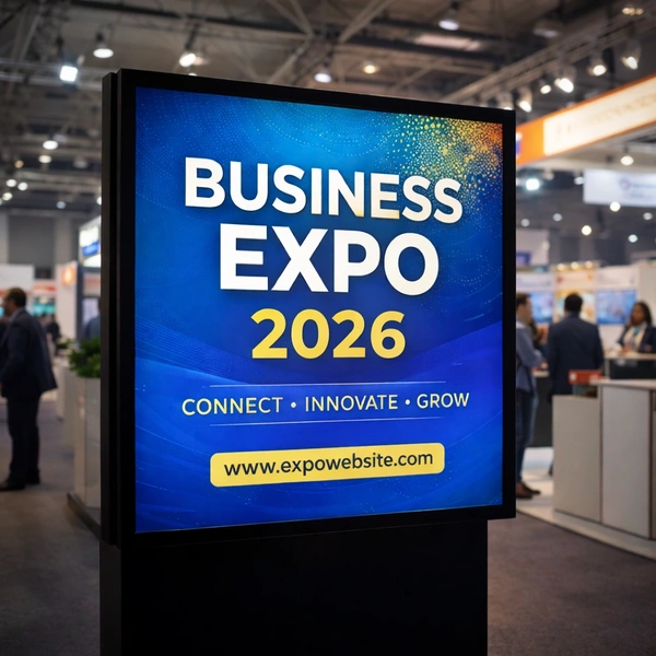  Backlit Exhibition Sign