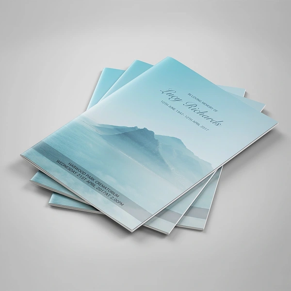 Coastal View Order of Service, 20 pages