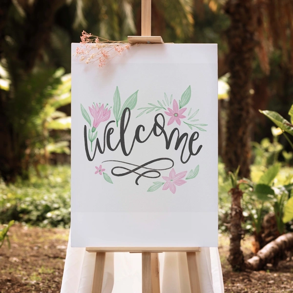  Welcome Sign