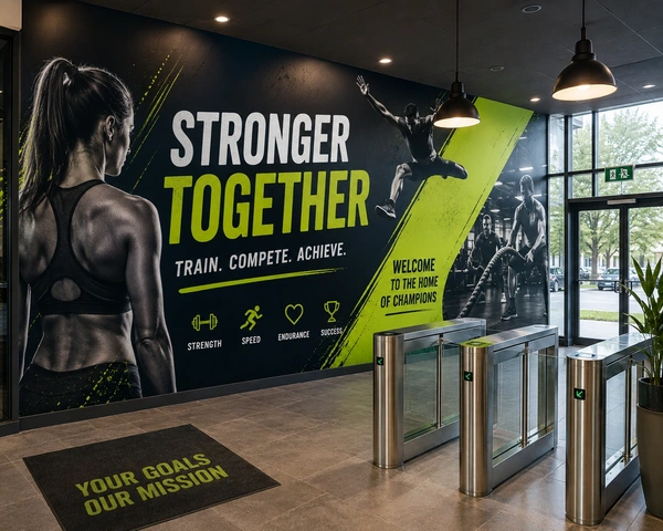  Branded Wall Printing