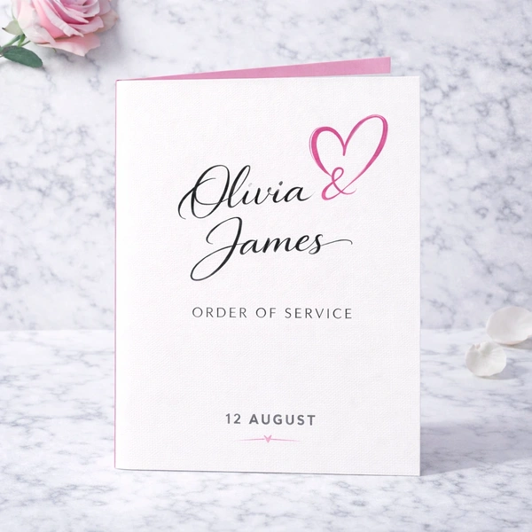  Wedding Order Of Service