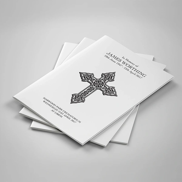 Large Cross Order of Service, 20 pages