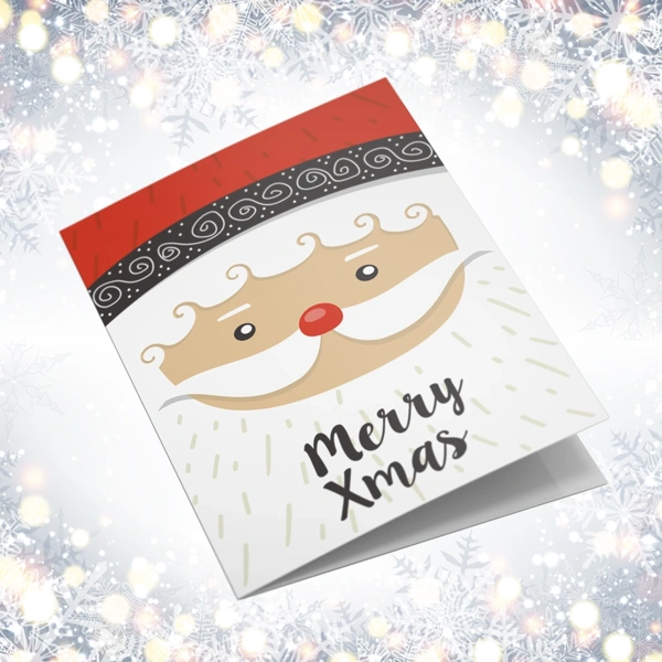 A4 folded to A5 - Christmas Card