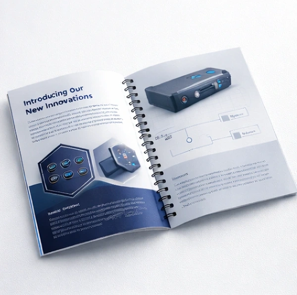  Wire Bound Booklet  -  Open