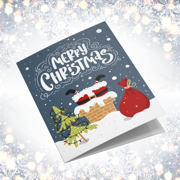 A5 Portrait Christmas Card
