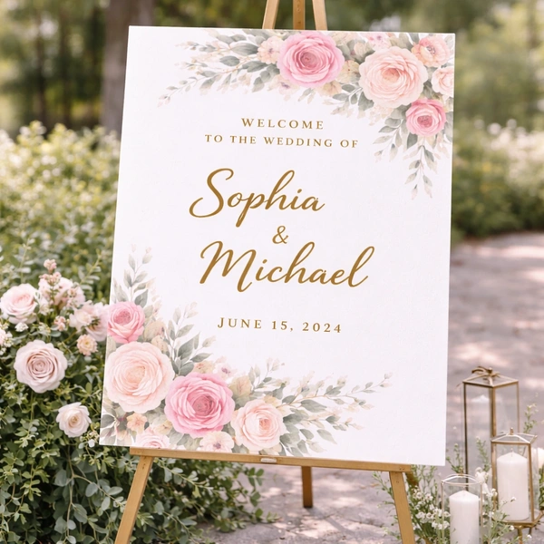  Wedding Welcome Sign